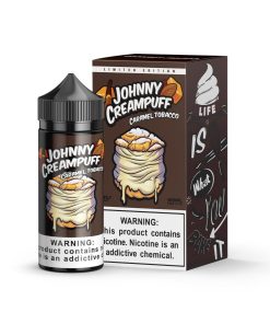 JOHNNY CREAMPUFF CARAMEL TOBACCO 100ML 3MG