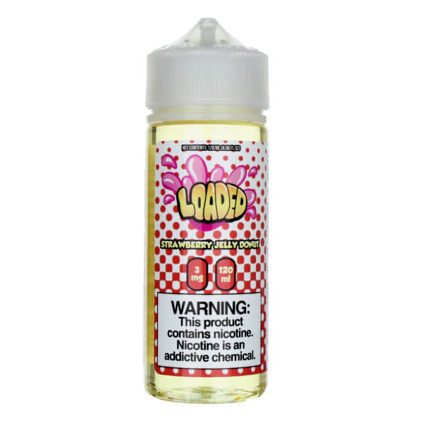 STRAWBERRY JELLY DONUT BY LOADED 120ML 6MG 2