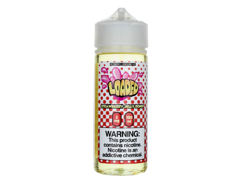 STRAWBERRY JELLY DONUT BY LOADED 120ML 6MG 2