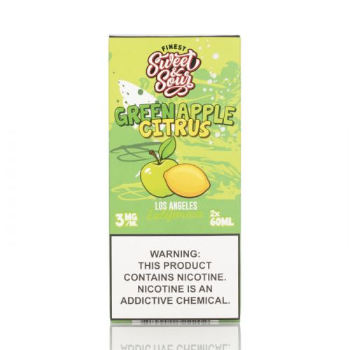 GREEN APPLE CITRUS SWEET AND SOUR THE FINEST ELIQUID 60ML 2