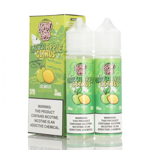 GREEN APPLE CITRUS SWEET AND SOUR THE FINEST ELIQUID 60ML