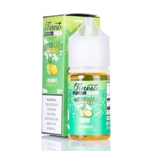 GREEN APPLE CITRUS SWEET AND SOUR THE FINEST SALTNIC 30ML