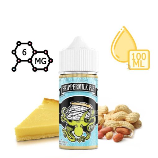 SKIPPERMILK PIE BY PRIMITIVE VAPOR 100ML 6MG