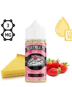 BERRYMILK PIE ELIQUID BY PRIMITIVE VAPOR 100ML 6MG