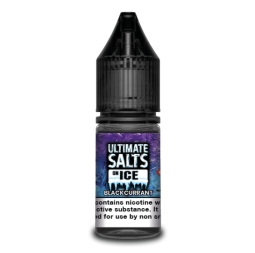 ULTIMATE SALTS ON ICE BLACKCURRANT 30ML 25MG 50MG