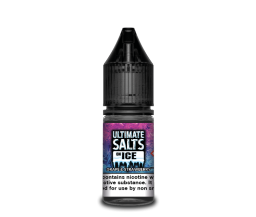 ULTIMATE SALTS ON ICE GRAPE & STRAWBERRY 30ML 25MG 50MG