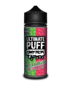 ULTIMATE PUFF CANDY DROPS WATERMELON & CHERRY 120ML 3MG 6MG