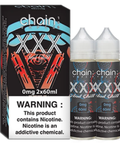 XXX AND CHILL BY CHAIN VAPEZ ELIQUID 60ML 3MG