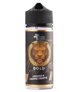 DR VAPES GOLD PANTHER LYCHEE AND EXOTIC FRUITS 120ML 3MG