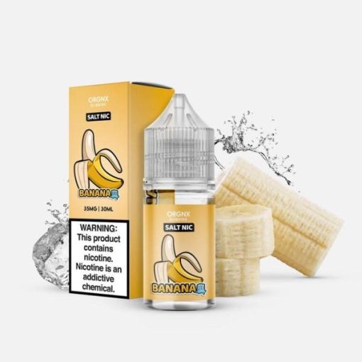 BANANA ICE BY ORGNX E-LIQUIDS 30ML 35MG 50MG