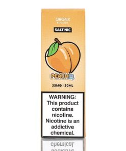 PEACH ICE BY ORGNX E-LIQUIDS 30ML 35MG 50MG 4