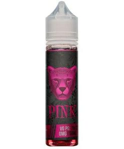 DR VAPES PINK PANTHER BLACKCURRANT. COTTON CANDY SOFT DRINK 60ML 3MG 6MG 12MG 18MG