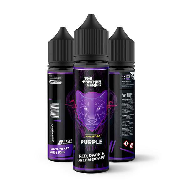 DR VAPES PURPLE PANTHER RED DARK & GREEN GRAPE 60ML 3MG 6MG 12MG 18MG 2