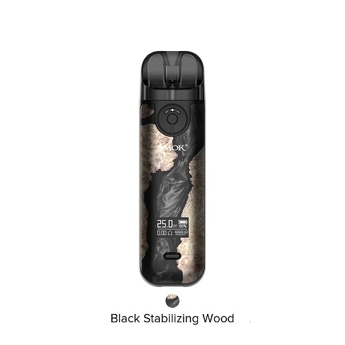 Smok Novo 4 Kit Black Stabilizing Wood