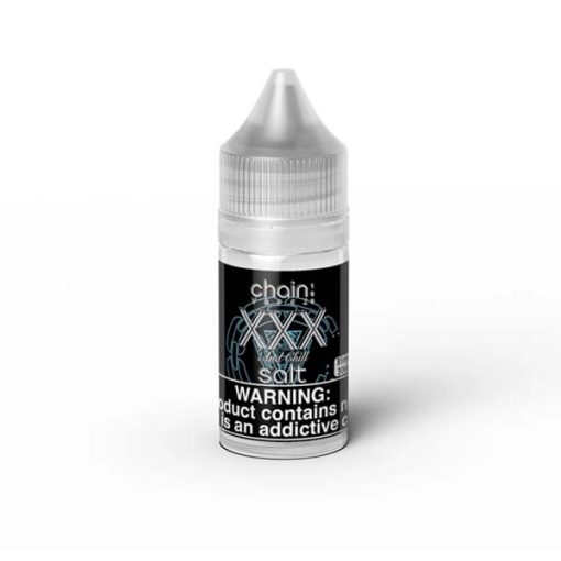 XXX AND CHILL SALT BY CHAIN VAPEZ ELIQUID 30ML 35MG 50MG