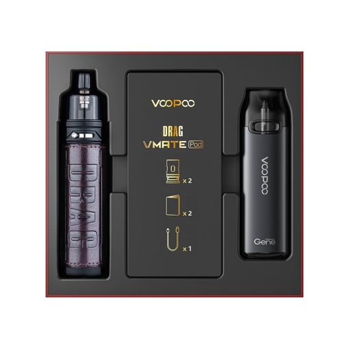 VooPoo Drag S & Vmate Gift Set Chestnut Color