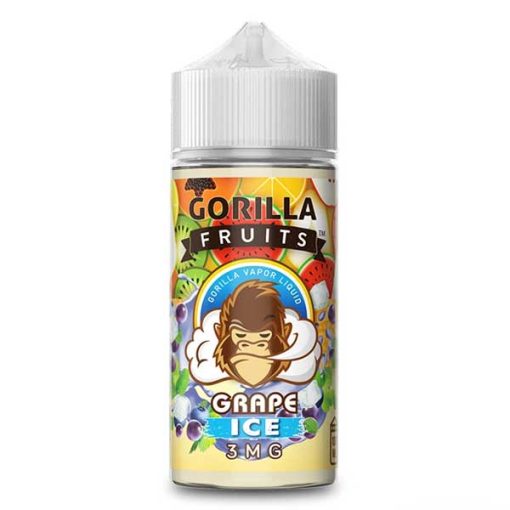 GRAPE ICE GORILLA FRUITS 100ML 3MG 6MG