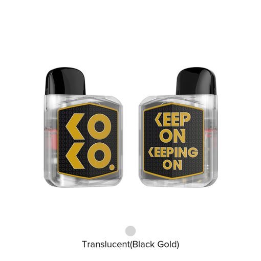 Uwell Calibrun KOKO Prime Vision Black Gold Light Translucent