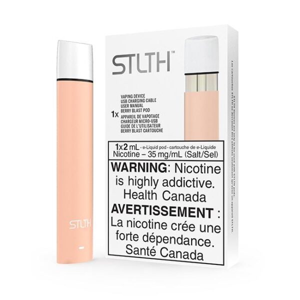 STLTH Vape Pod System Starter Kit Rose Gold color in Pakistan