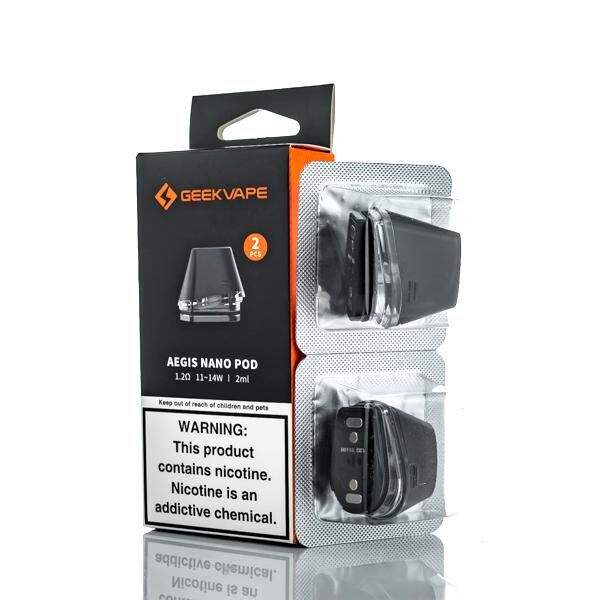 Geek Vape Aegis Nano Replacement Pods 1.2
