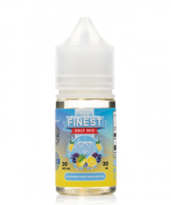 The Finest SaltNic Blue-Berries Lemon Swirl Menthol Bottle