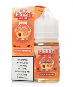 The Finest SaltNic Peach Menthol Box Bottle