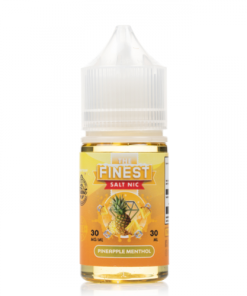 The Finest SaltNic Pineapple Menthol Bottle