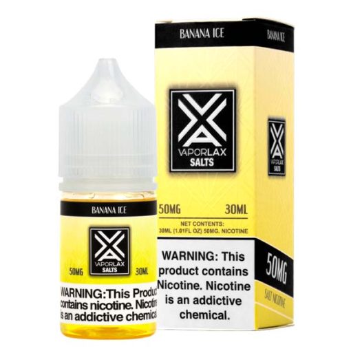 VaporLax Salts Banana Ice 30ml 50mg