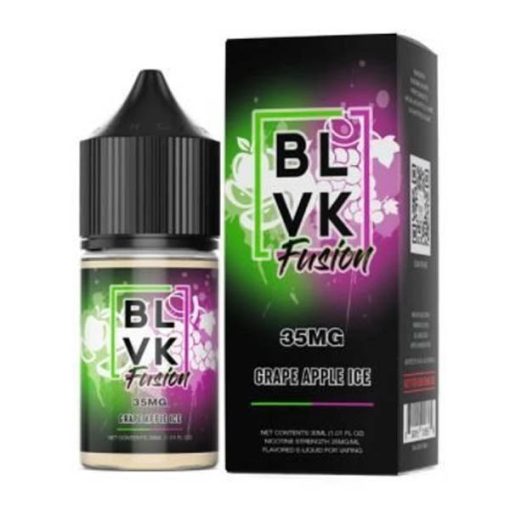 BLVK Fusion Grape Apple ICE with box