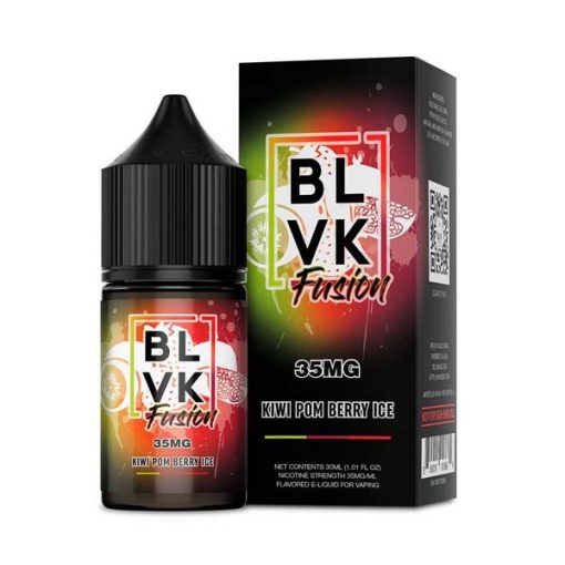 BLVK Fusion Kiwi Pom Berry ICE with box