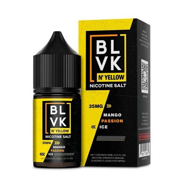 BLVK N' Yellow Mango Passion ICE Box Bottle
