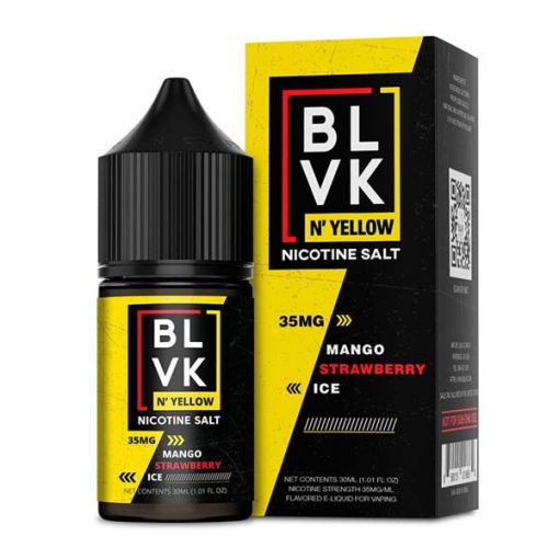 BLVK N' Yellow Mango Strawberry ICE Box Bottle