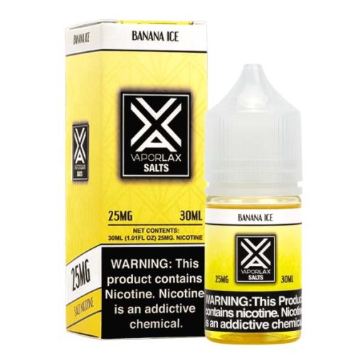 VaporLax Salts Banana Ice 30ml 25mg