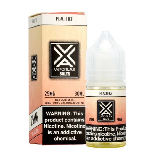 Vaporlax Salts Peach ICE 30ml 25mg