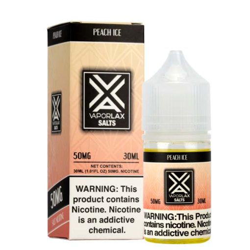 Vaporlax Salts Peach ICE 30ml 50mg