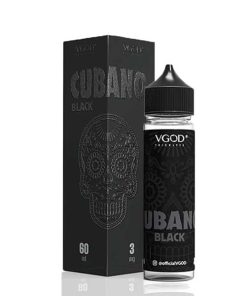 VGOD Black Cubano 60ml E-Liquid Box Bottle