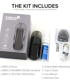 VAPORESSO ZERO 2 POD KIT 800MAH BLACK