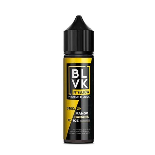 BLVK Mango Banana Ice 3mg by BLVK N' Yellow Series