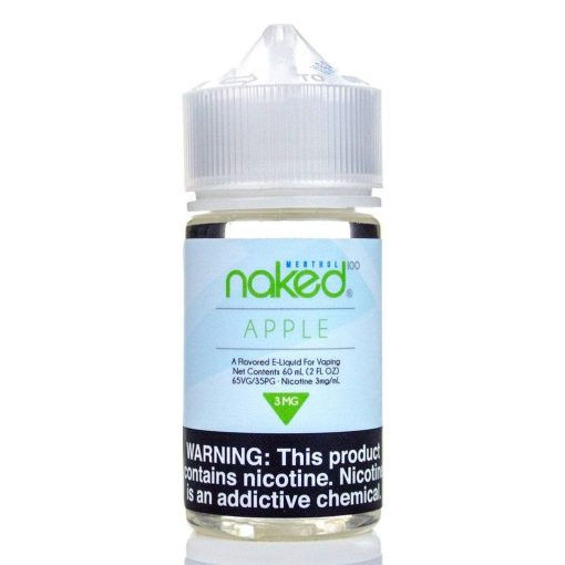 Naked 100 Menthol Apple Menthol 60ml