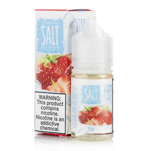 SKWEZED Salt E-liquid Strawberry Ice Box Bottle