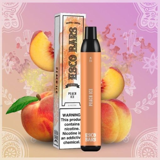 Esco Bars Peach Ice Disposable vape Pod