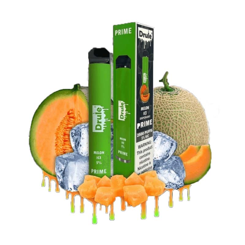 Drule Prime Melon Ice Disposable Pod