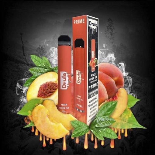 Drule Prime Peach Ice Disposable Vape