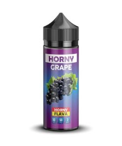 Horny Flava Grape 120ml bottle