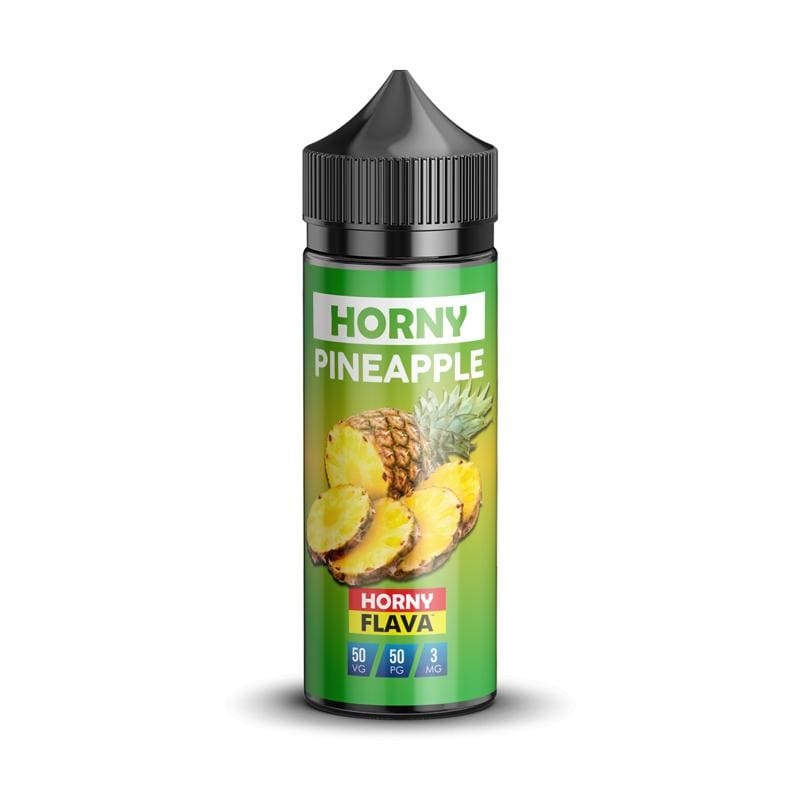 Horny Flava Pineapple 120ml bottle