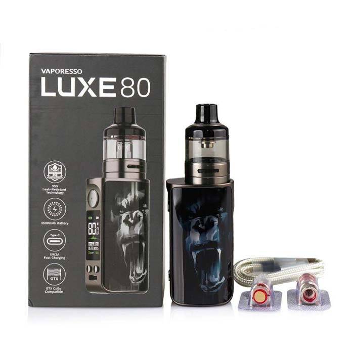 Vaporesso Luxe 80 Kit Gorilla With Box