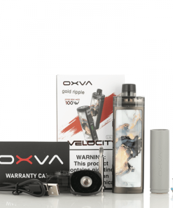 OXVA Velocity 21700 100W Packaging