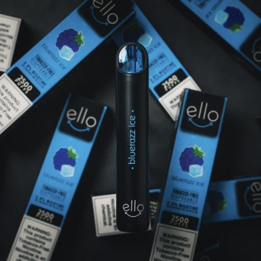 Blvk Ello Bluerazz Ice Disposable TFN 2500 Puffs