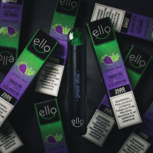 Blvk Ello Grape Aloe Disposable TFN 2500 Puffs