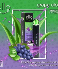 Blvk Ello Grape Aloe Disposable TFN 2500 Puffs